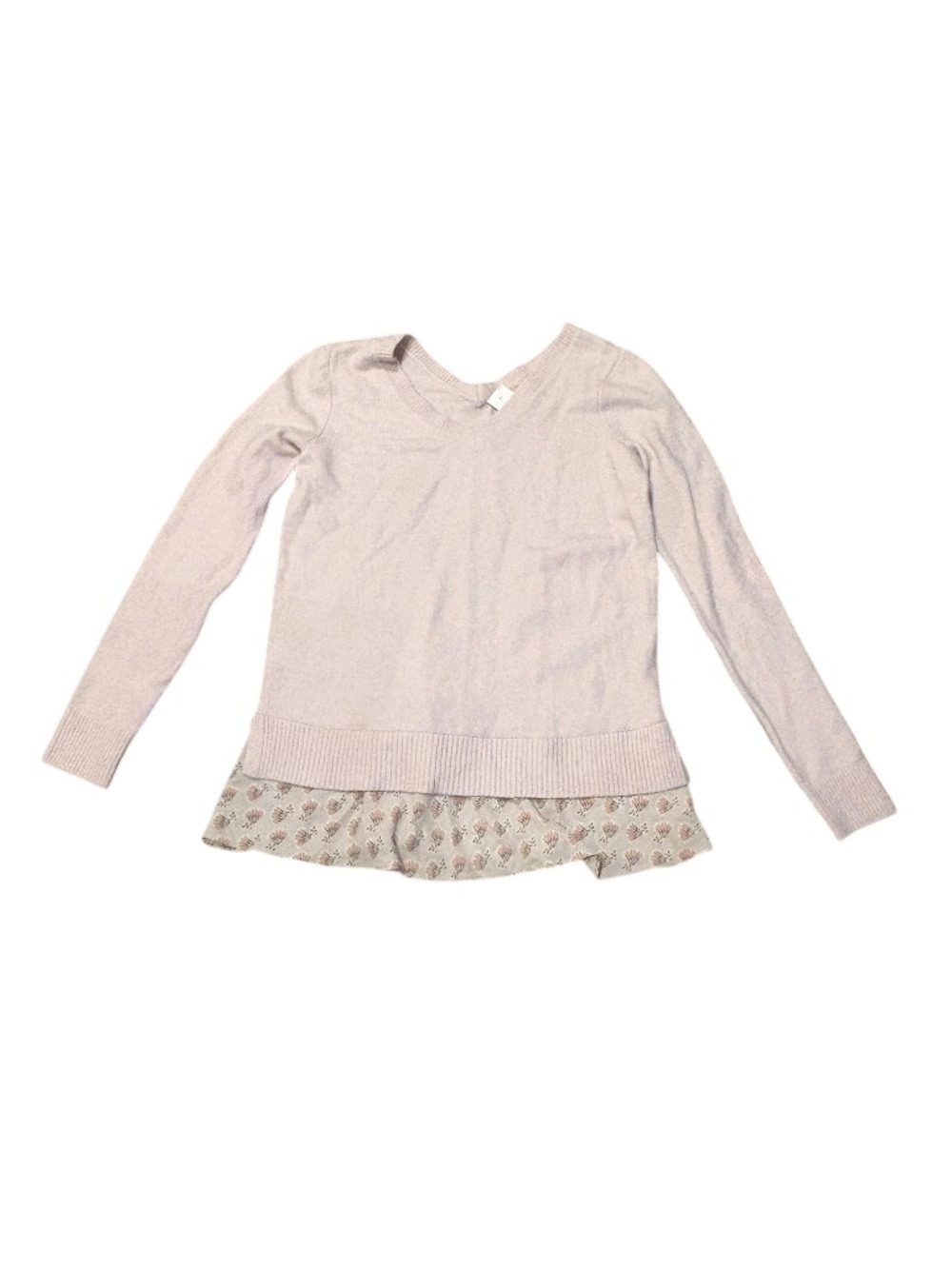 Loft by Ann Taylor pink merino wool sweater nwt new